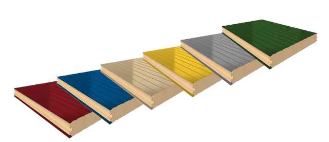 Нержавеющие сэндвич-панели